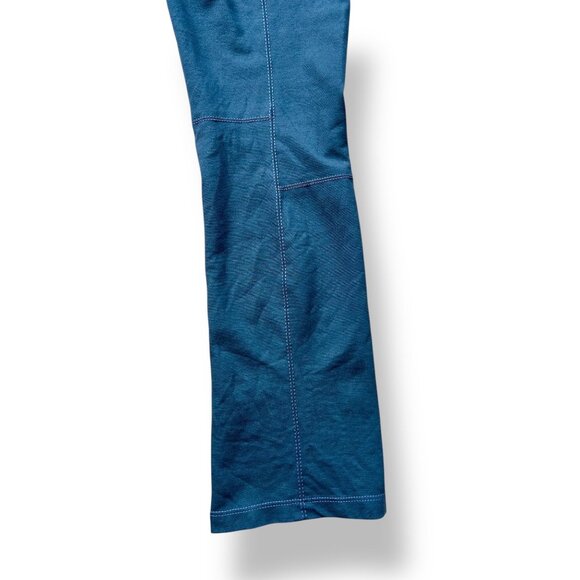 Vince Gray Seamed Stretch Pants Minimalist Corpcore - Picture 3 of 7